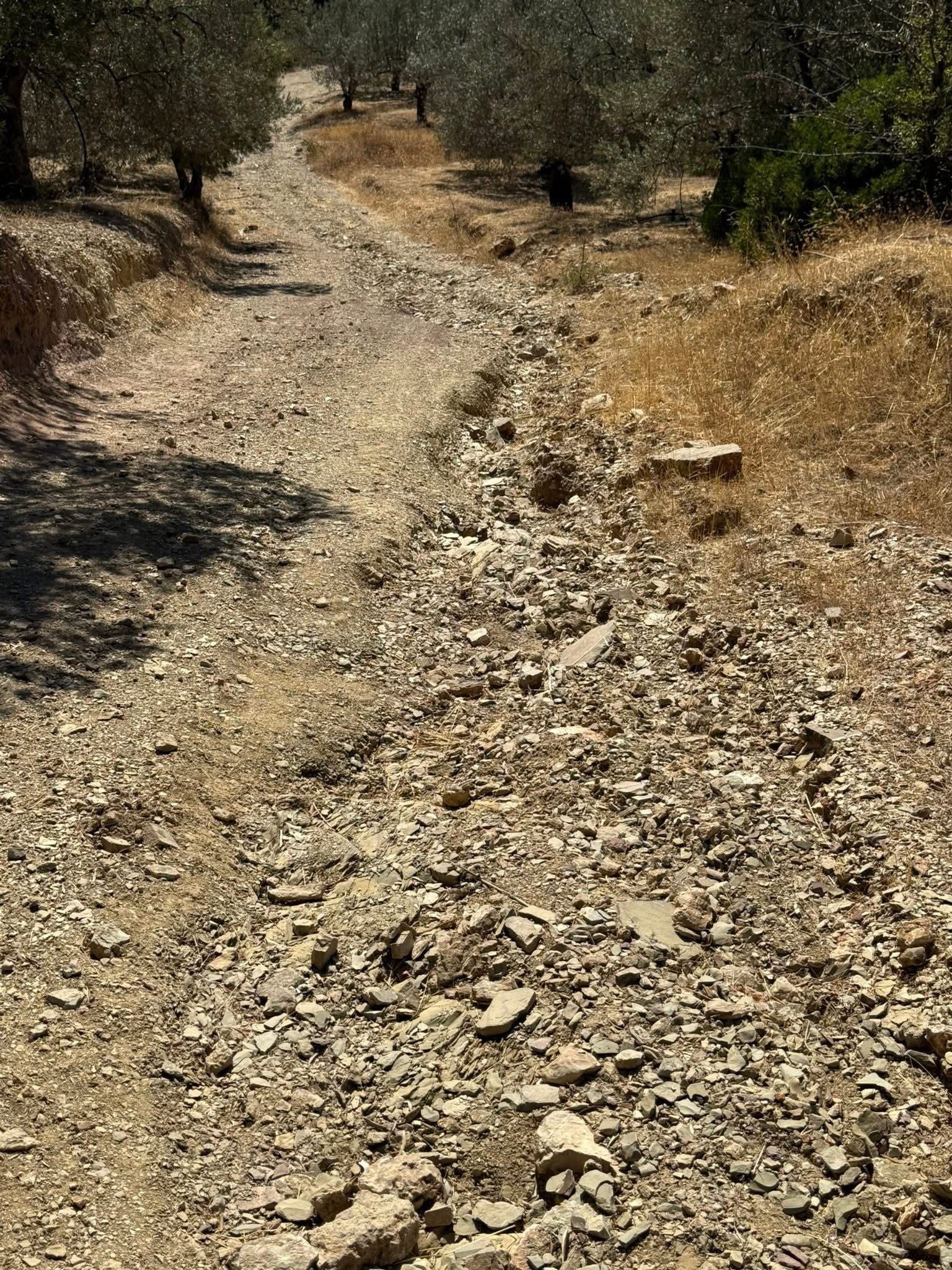 Οι αγροτικοί δρόμοι είναι κατεστραμμένοι